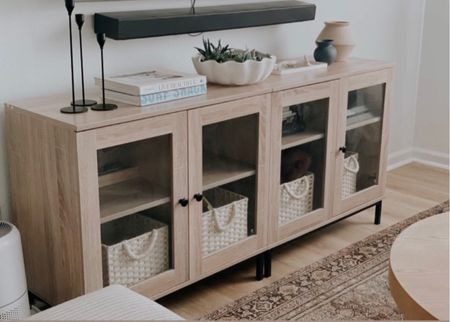 Living room hack alert two nightstands into a tv console with plenty of storage to hide kid toys 

#LTKhome