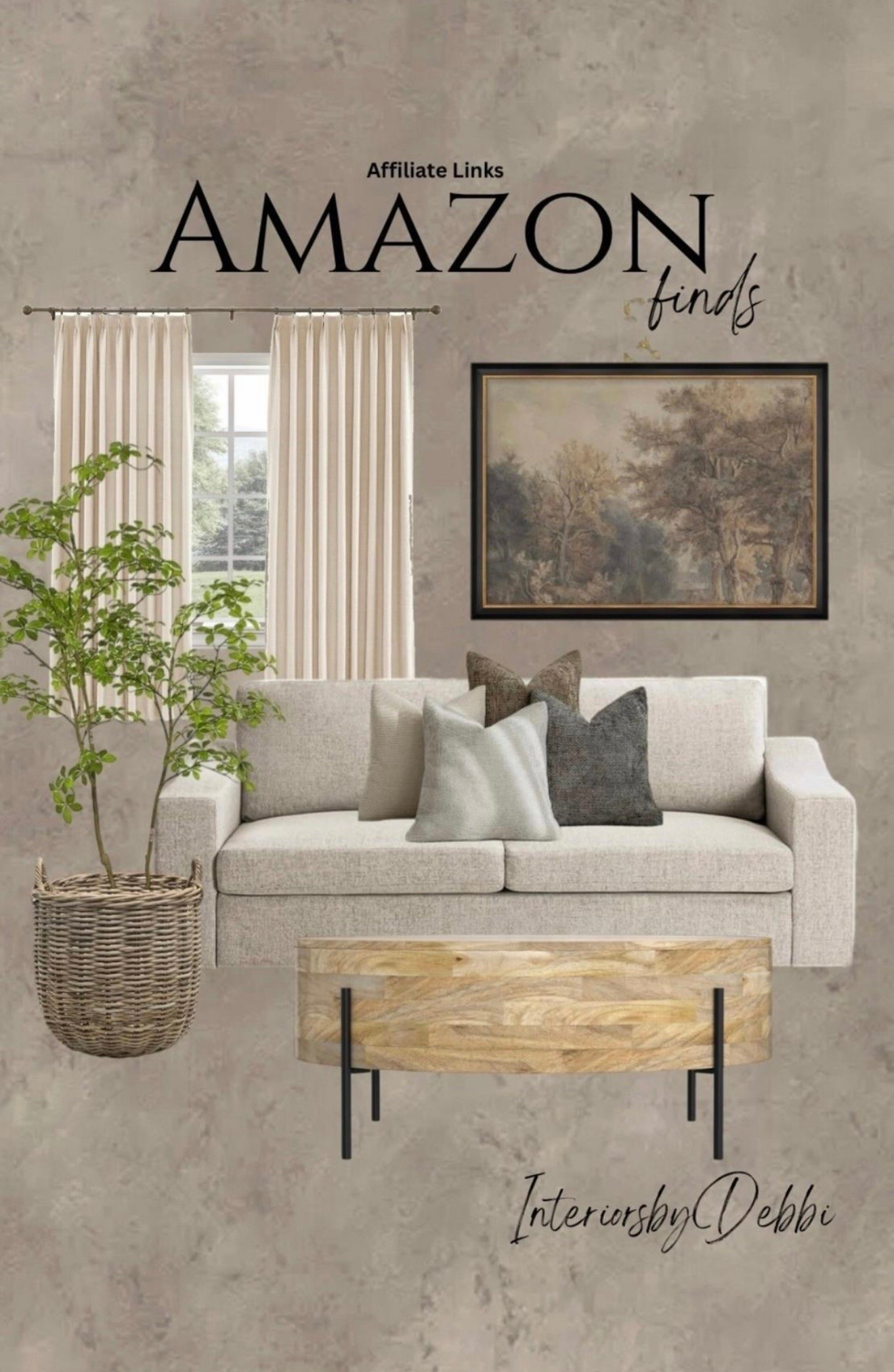 Amazon Finds
Drapery, framed art, sofa, faux tree, coffee table, transitional home, modern decor, amazon find, amazon home, target home decor, mcgee and co, studio mcgee, amazon must have, pottery barn, Walmart finds, affordable decor, home styling, budget friendly, accessories, neutral decor, home finds, new arrival, coming soon, sale alert, high end look for less, Amazon favorites, Target finds, cozy, modern, earthy, transitional, luxe, romantic, home decor, budget friendly decor, Amazon decor #amazonhome

#LTKSeasonal #LTKHome