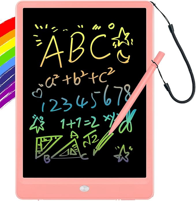 ORSEN LCD Writing Tablet 10 Inch, Colorful Doodle Board Drawing Pad for Kids, Toddler Toys for 3 ... | Amazon (US)
