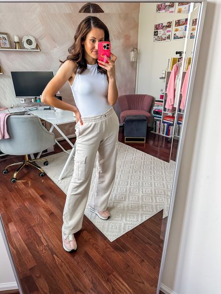 Cream maternity sweatpants 🫶🏼 ERICA25 for discount at Pink Blush 🫶🏼

Cargo pants // maternity outfit // loungewear outfit // summer to fall outfit 

#LTKunder100 #LTKbump #LTKSeasonal
