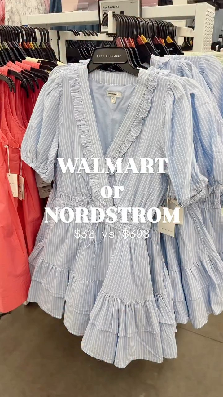 🤍 I can’t! The cutest spring dress just dropped at Walmart!✨

Size: S / TTS / 5’5” / 120ish lbs 

