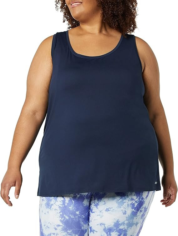 Amazon Essentials Women's Tech Stretch Racerback Tank Top (Available in Plus Size), Multipacks | Amazon (US)