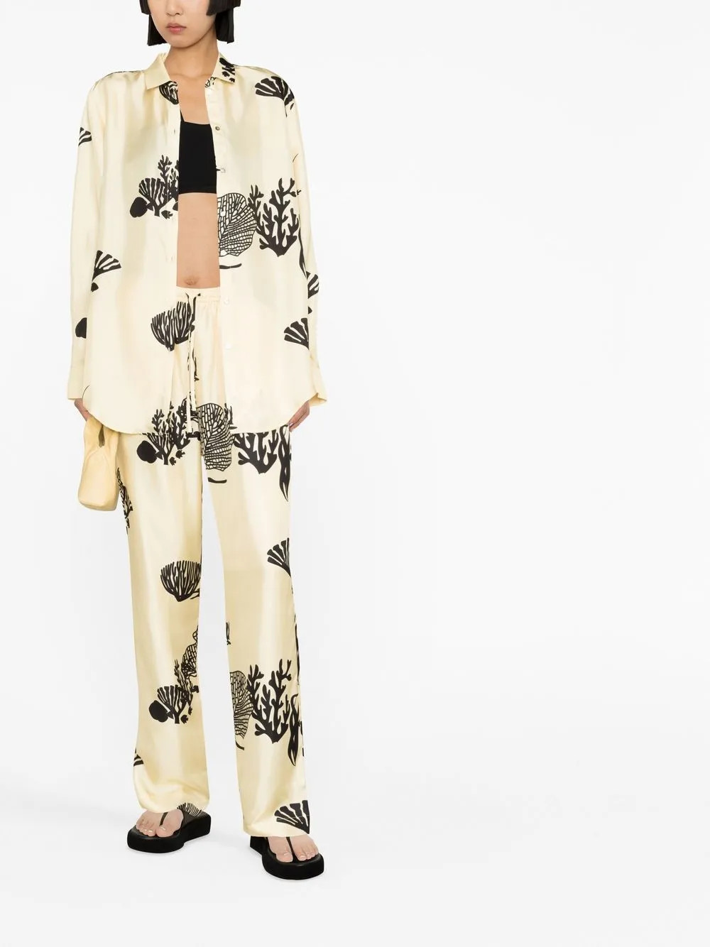 Asceno reef-print Silk Shirt - Farfetch | Farfetch Global