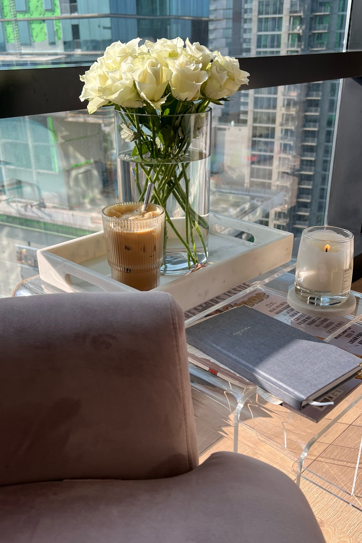 Enjoying my morning coffee to the scent of Le Labo’s Santal 26 candle. It’s my signature home scent and I highly recommend it as a gift to someone who cares for their home the same as you do.

Additionally, I’ve linked these Crate & Barrel glasses (that are only $6!), this Target marble tray, and my favorite handbag-sized Target planner! 

Slay the day besties xx NP 

#LTKhome #LTKGiftGuide