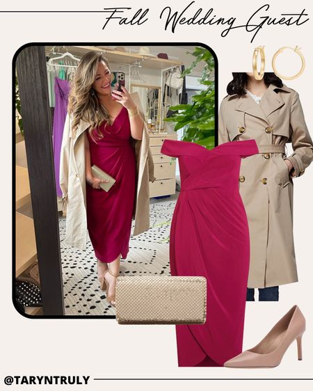 Fall wedding guest - curvy girl - midsize wedding guest - midsize fashion - Sizing is tts 14 and xl in the jacket 

#LTKstyletip #LTKcurves #LTKSeasonal