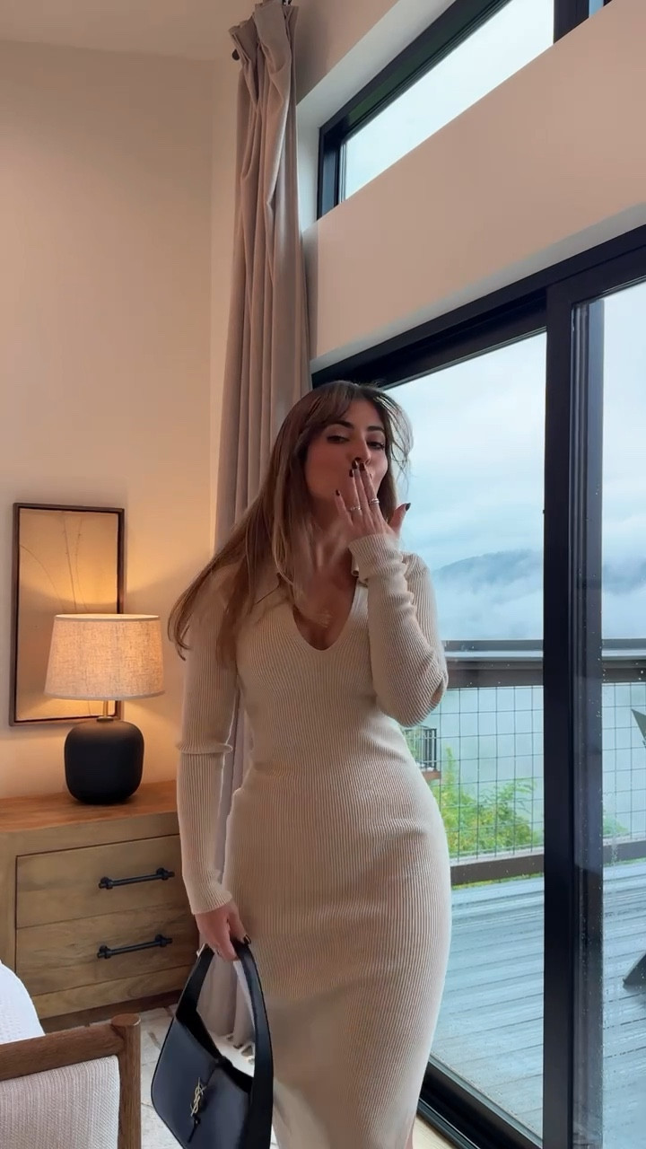 Early Fall Outfit Idea 🤎 

#FallFashion #KnitDress #MangoStyle #Dress #YSLBag #AutumnOutfitInspo #Tennessee 

#LTKSeasonal #LTKTravel #LTKVideo