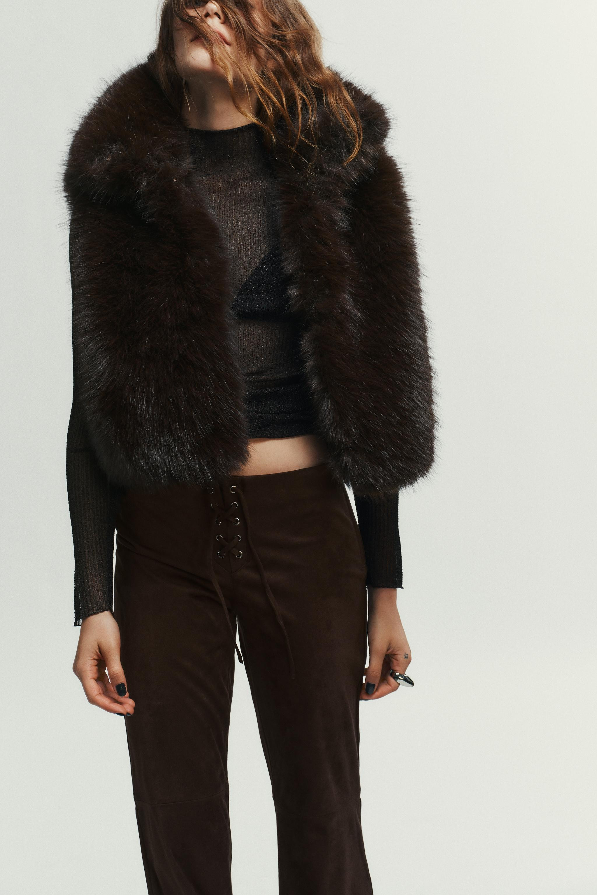 FAUX FUR VEST | Zara US