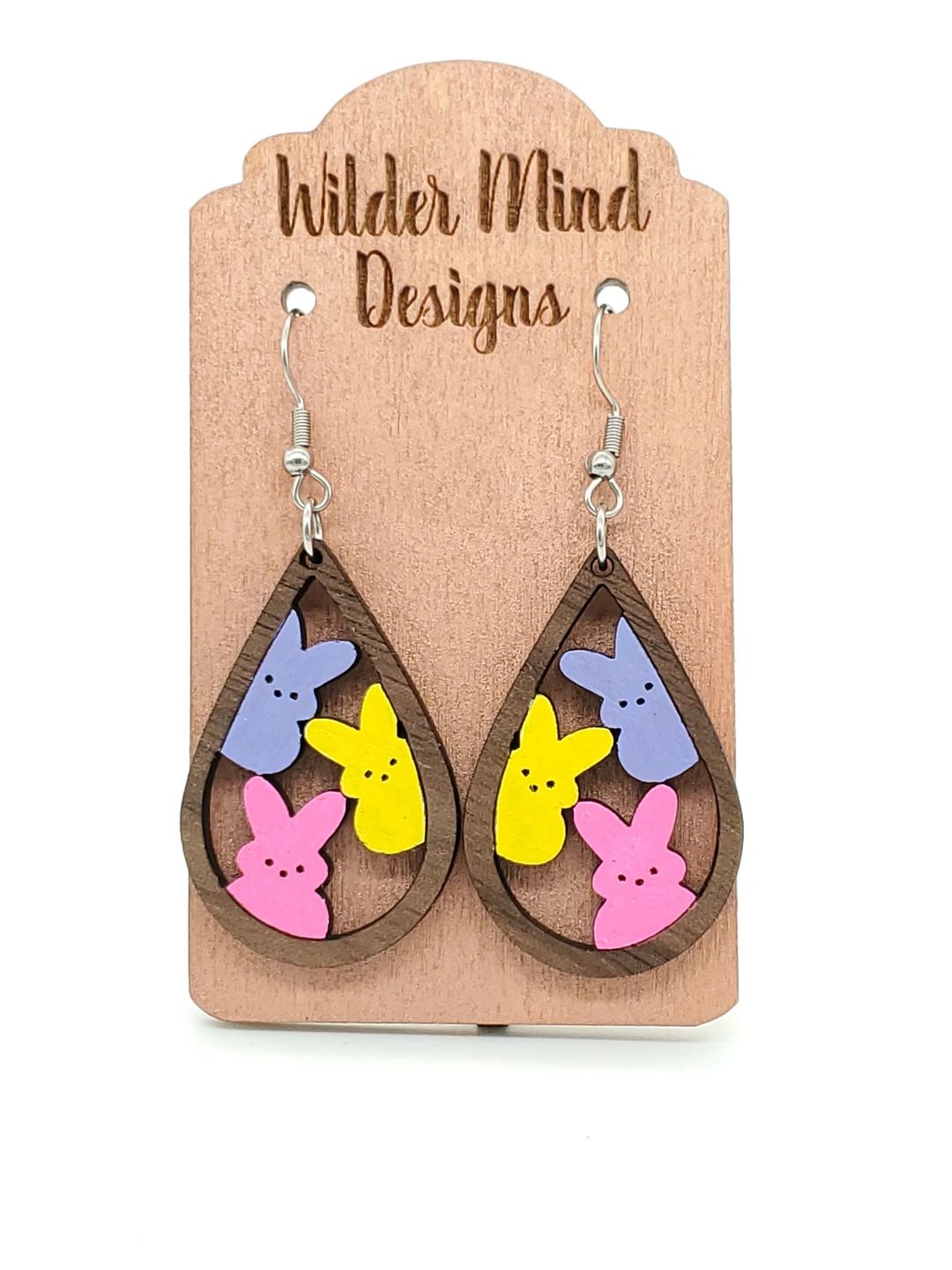 Bunny Earrings, Easter Earrings, Candy Earrings, Rabbit Earrings, Chick Earrings, Easter Studs, E... | Etsy (US)