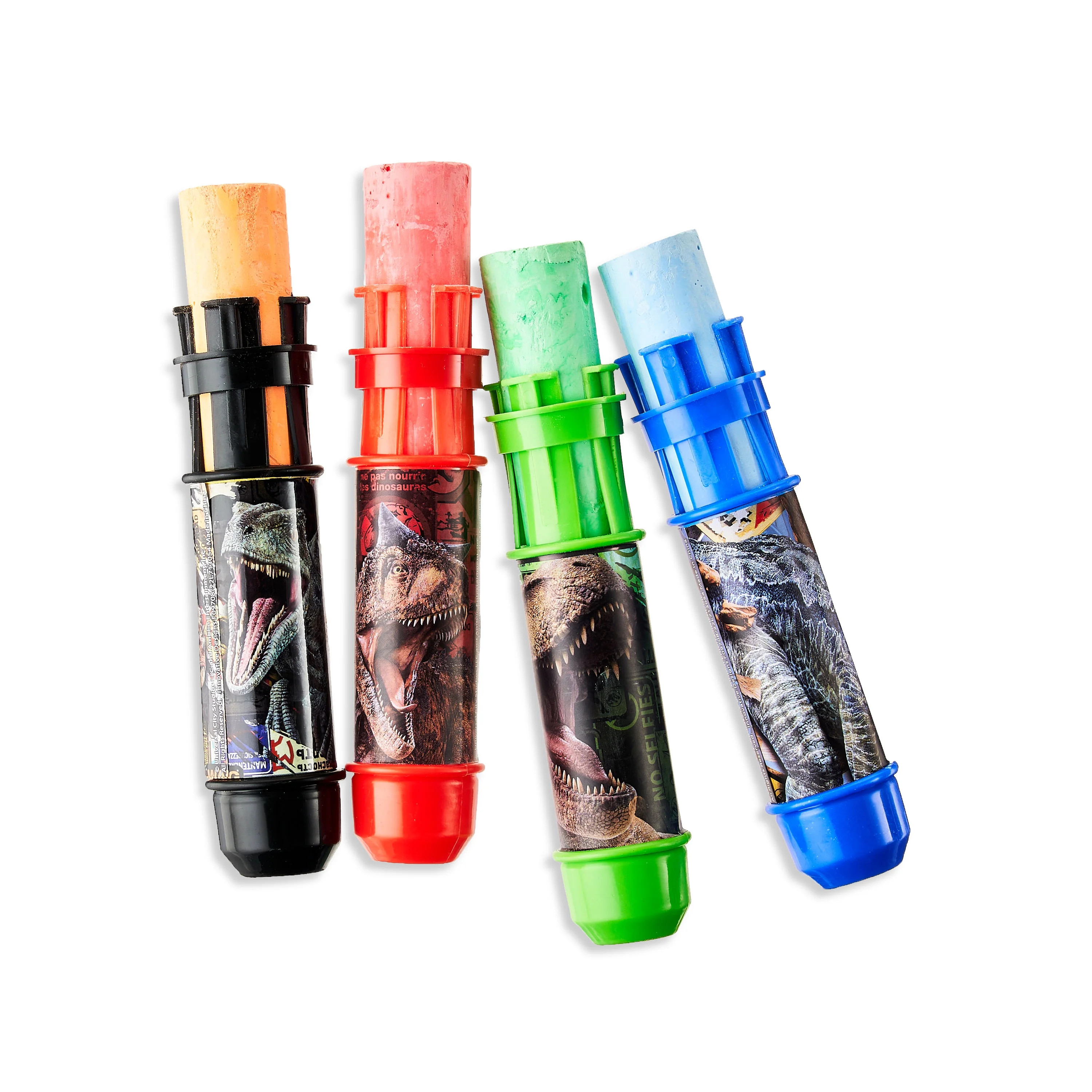 Jurassic World Dominion Jumbo Chalk Set, Includes 4 Chalk Holders | Walmart (US)