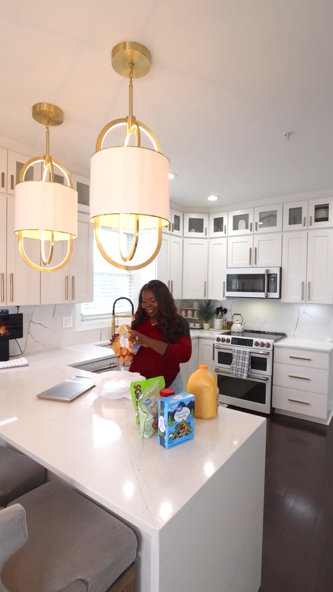 🎶This is how I do it, it’s Friday night and the party is on my couch 😂. As I get older, I enjoy my own company and couch parties! Are you a homebody? I ordered all of my groceries and snacks with my Walmart+ membership and I got it with free same day delivery! ($35 order min. restrictions apply). It’s a win win for this mama 🙌🏾. Check out my stories to check out  Walmart +. Enjoy your weekend! #walmartplus  #walmartpartner 

#LTKhome #LTKFind #LTKSeasonal