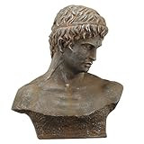 A&B Home Atticus Bust Sculpture, 19 by 9 by 22.5-Inch | Amazon (US)