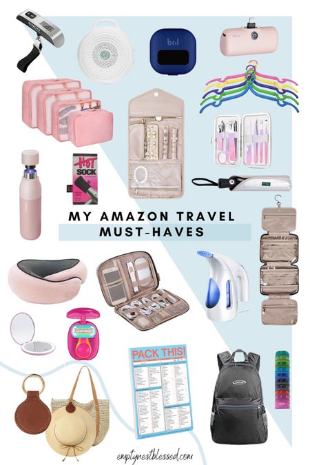 My Amazon travel essentials and travel must haves are HERE! Head to EmptyNestBlessed.com for more, and shop below or on the ENB Amazon page.

#LTKTravel #LTKFindsUnder100 #LTKFindsUnder50