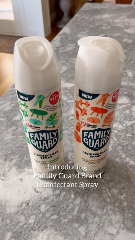 #ad Ok if you’re like our family, there are a lot of germs flowing through your home! With three kids, two dogs, there’s always disinfecting to be done! Thankfully I recently discovered Family Guard Brand Disinfectant Sprays available @target It kills 99.9% of viruses on hard non-porous surfaces. Perfect for disinfecting high traffic areas like door handles, faucets and light switches! Grab yours today! @Shop.LTK #liketkit LTK link
Use as directed, see label for details and view website for full list of approved and prohibited surfaces
@familyguardUS #familyguard #familyguardtarget #targetstyle #target #targetpartner  


#LTKhome #LTKfamily