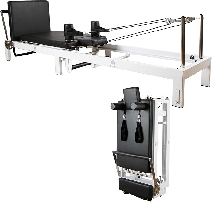 Pilates Reformer,EchoMe Foldable Reformer Pilates Machine for Home Use, with Alloy Resistance Spr... | Amazon (US)
