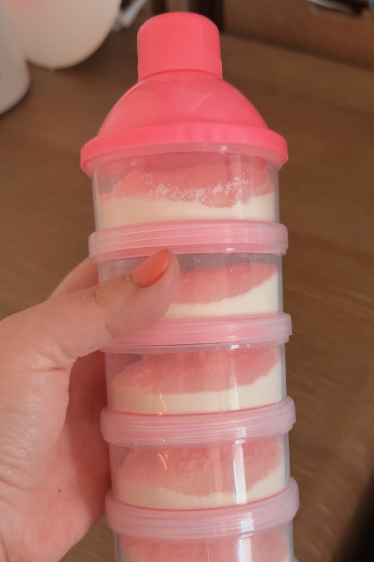 This travel formula dispenser is an essential baby item for on the go. It has 5 stackable compartments that are easy to use and can also be used for snacks. 

#LTKBaby #LTKFamily #LTKTravel