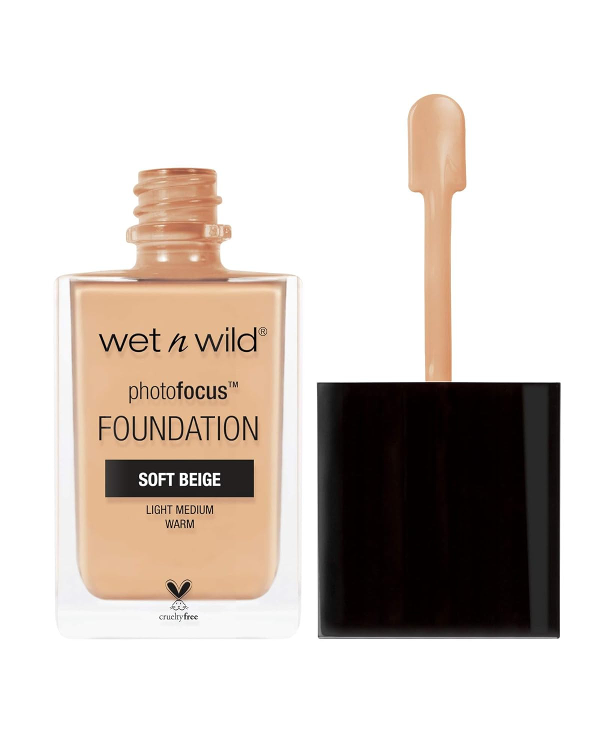 wet n wild Photo Focus Foundation, Soft Beige, 1 Ounce | Amazon (US)