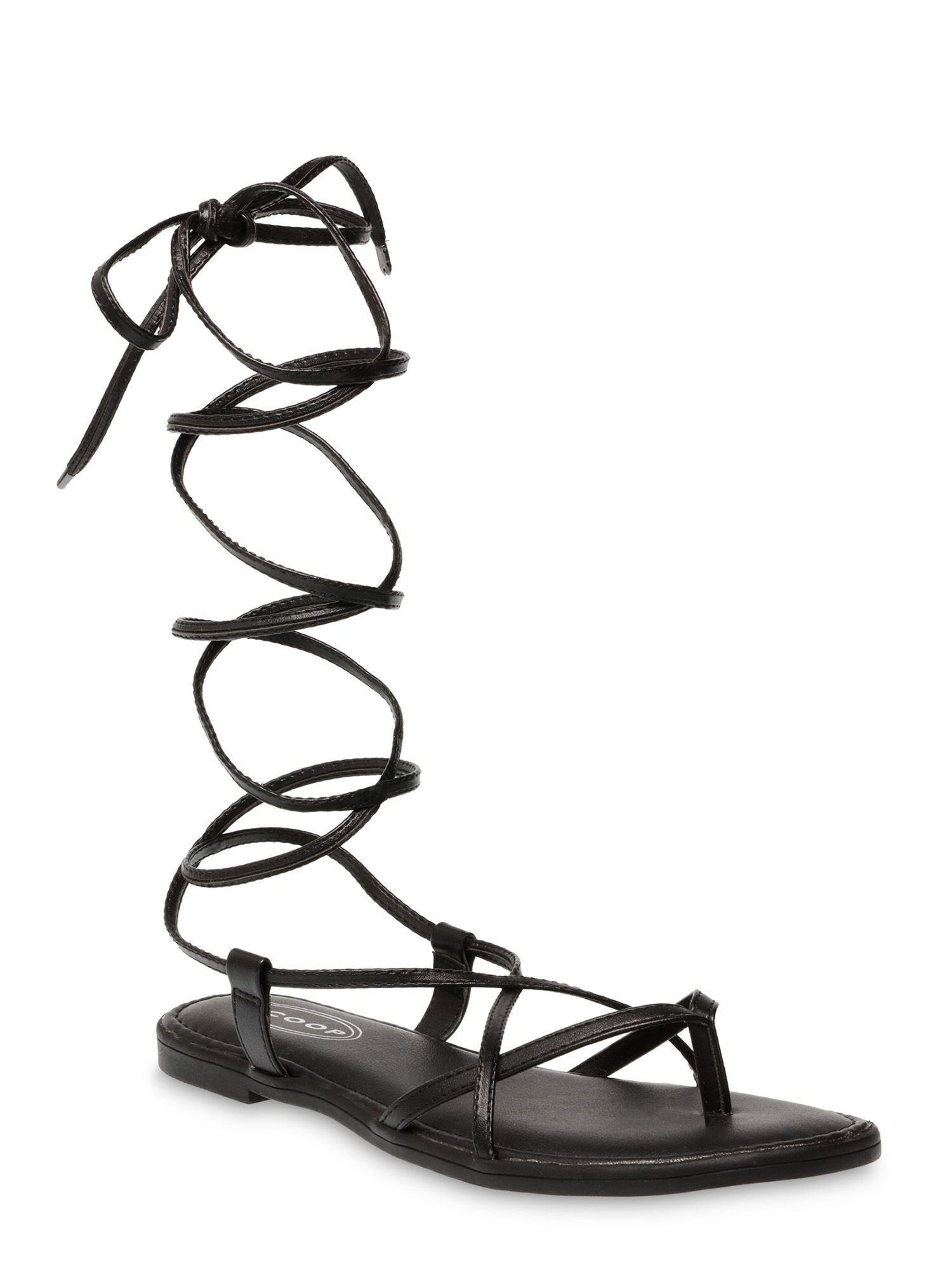 Scoop Women's Zoey Lace Up Thong Sandals | Walmart (US)