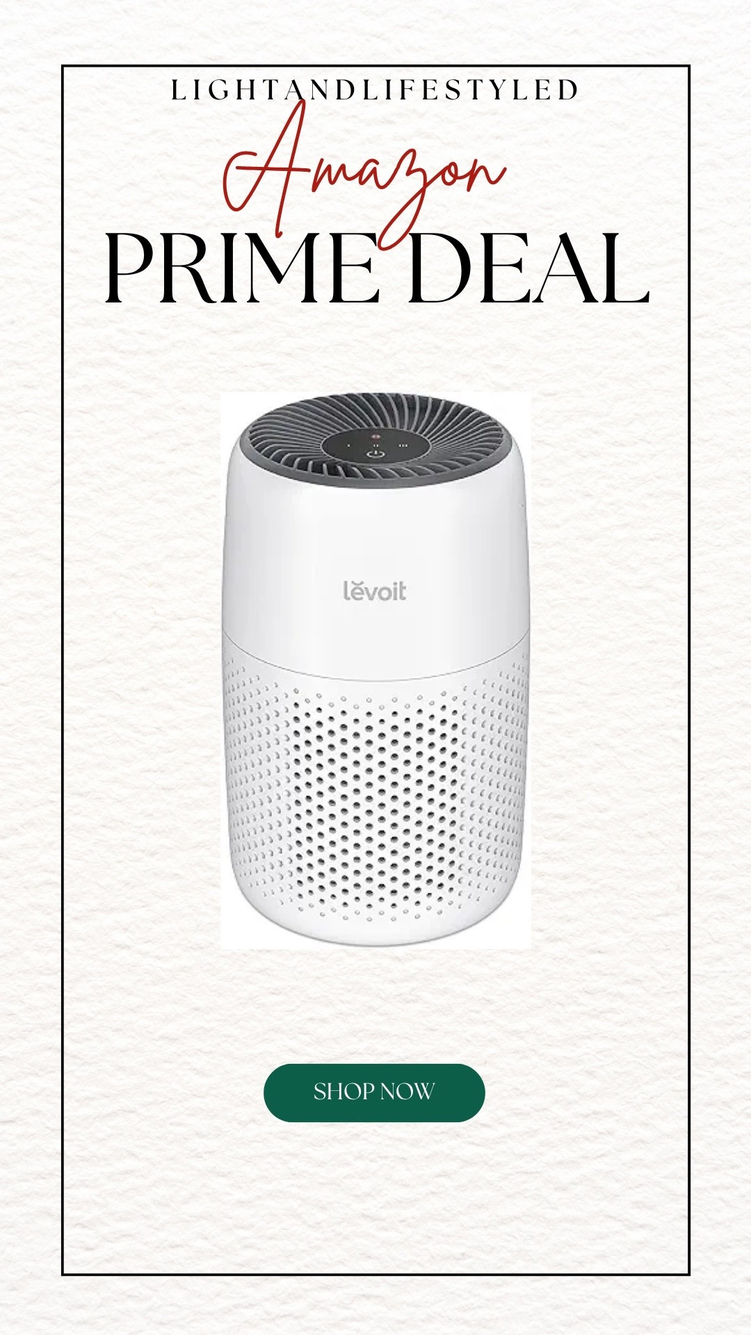 Best price ALL year! If you have a child heading off to college or has allergies- this is the air purifier YOU need. We have one in all of our rooms. 3-in-1 Filter with HEPA Sleep Mode for Allergens, Pollutants, Smoke, Dust - Amazon's Choice 10K+ bought in past month  

@amazon, #founditonamazon #amazonpartner, #ad @amazonhome

#LTKSaleAlert #LTKHome #LTKKids