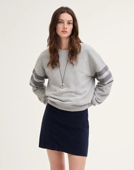 Back-Zip Mini Skirt | Madewell