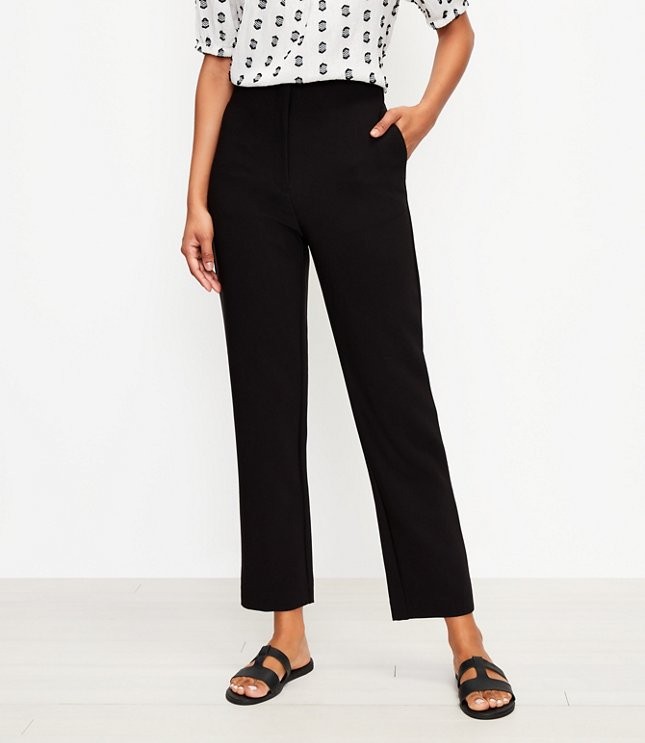 High Waist Slim Pants | LOFT