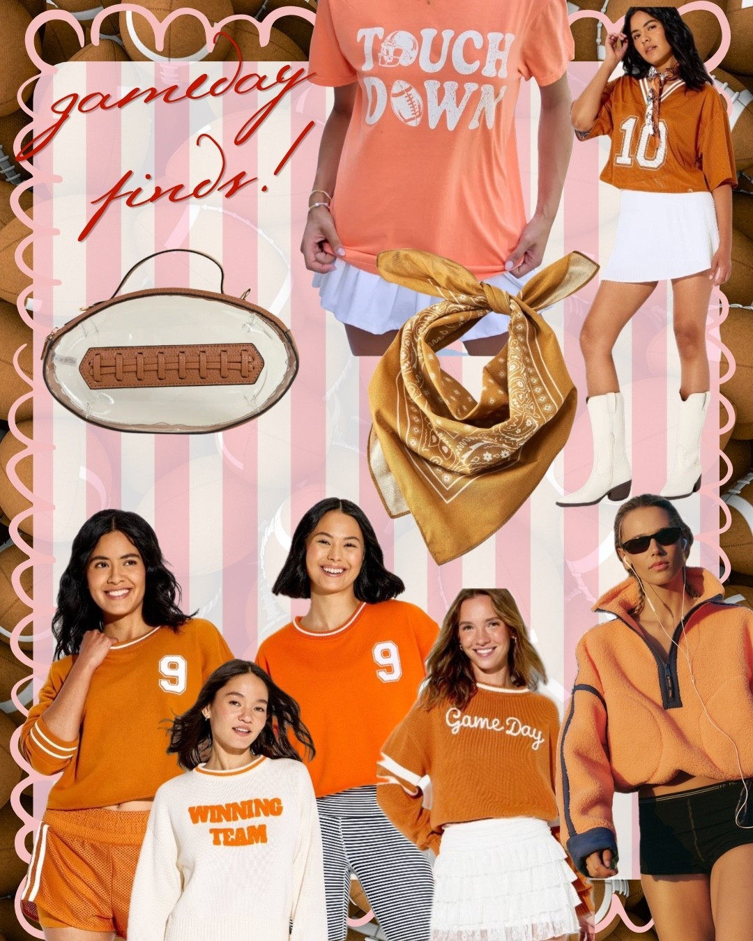All the orange finds for football season!

#LTKSeasonal #LTKMidsize