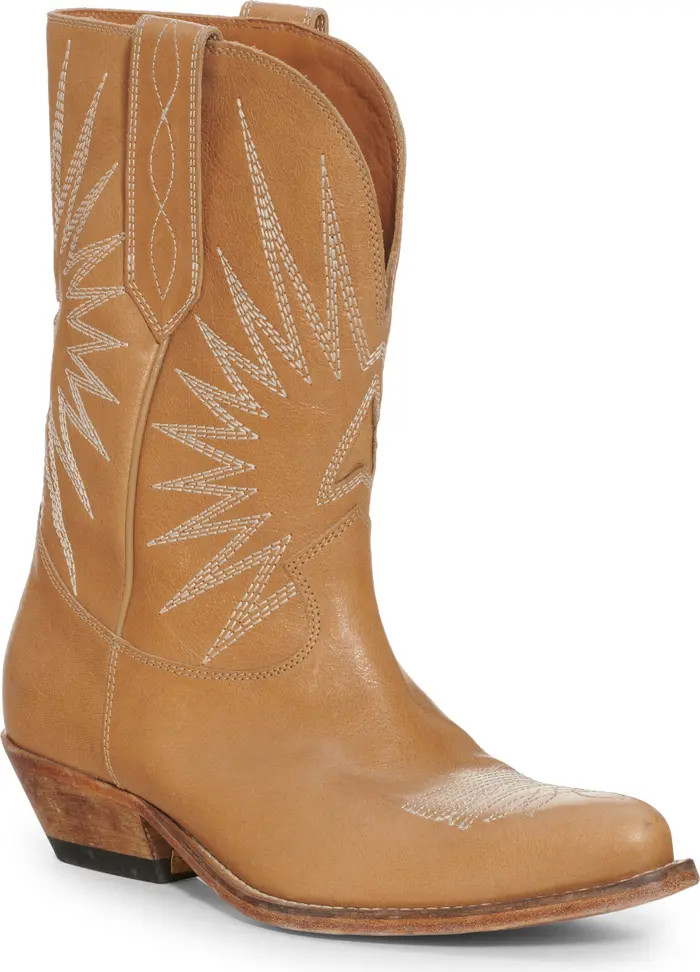 Golden Goose Wish Star Short Western Boot | Nordstrom | Nordstrom