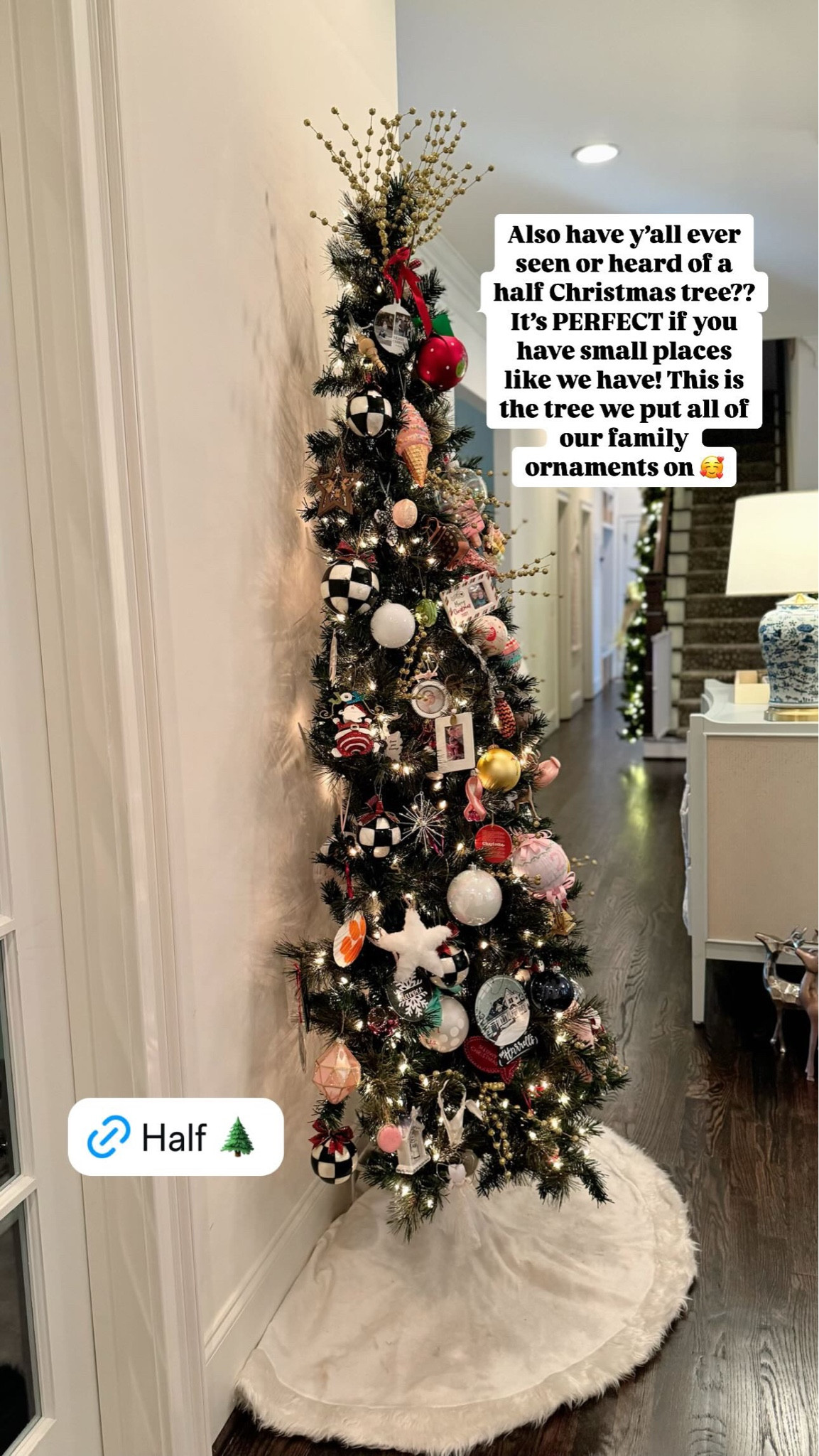 christmas half tree

#LTKHoliday #LTKHome #LTKSeasonal