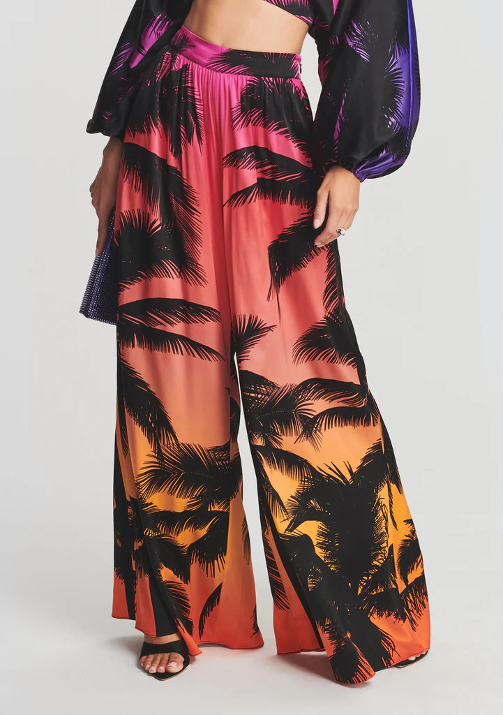 Delia Silk Pant | Retrofete