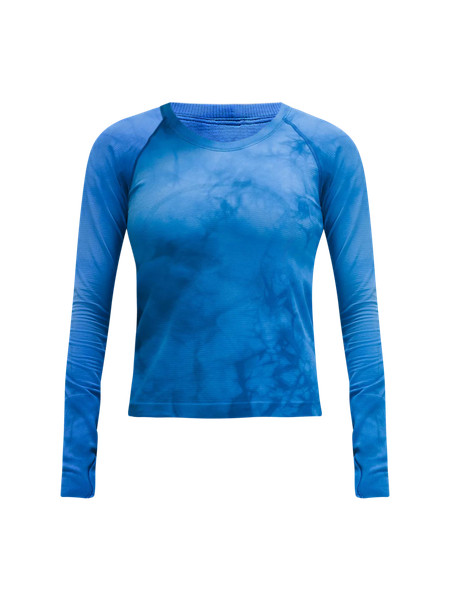 Swiftly Tech Long-Sleeve Shirt 2.0 Race Length *Marble Dye | Women's Long Sleeve Shirts | lululem... | Lululemon (US)