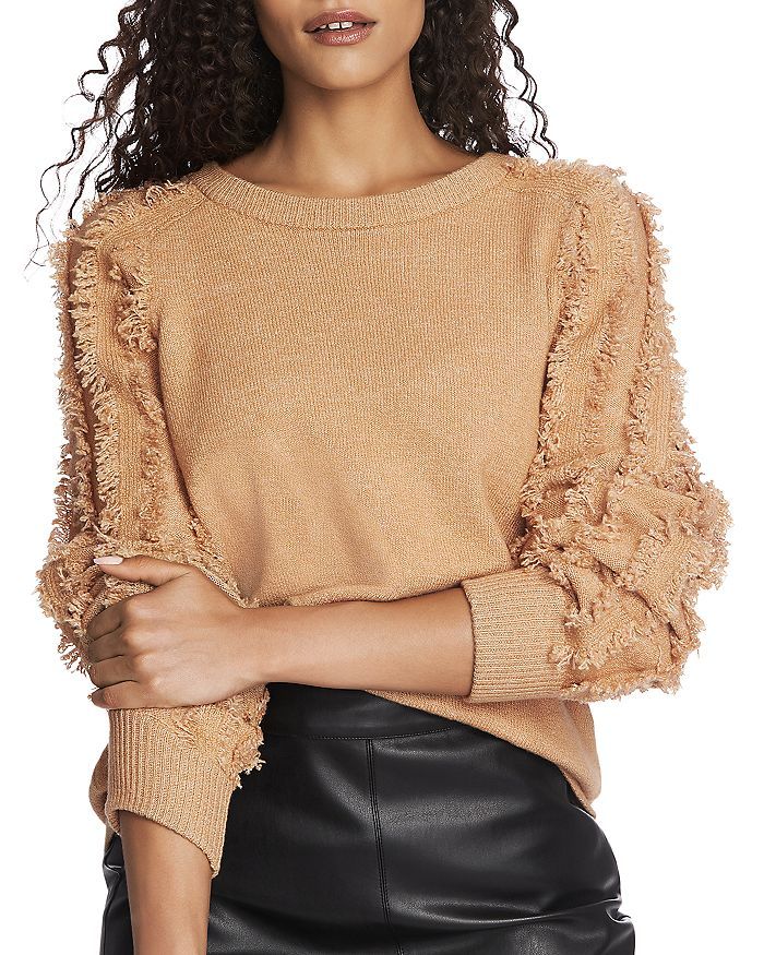 Fringe-Sleeve Sweater | Bloomingdale's (US)