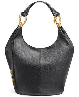 Tartan Extra-Large Hobo Handbag | Macy's