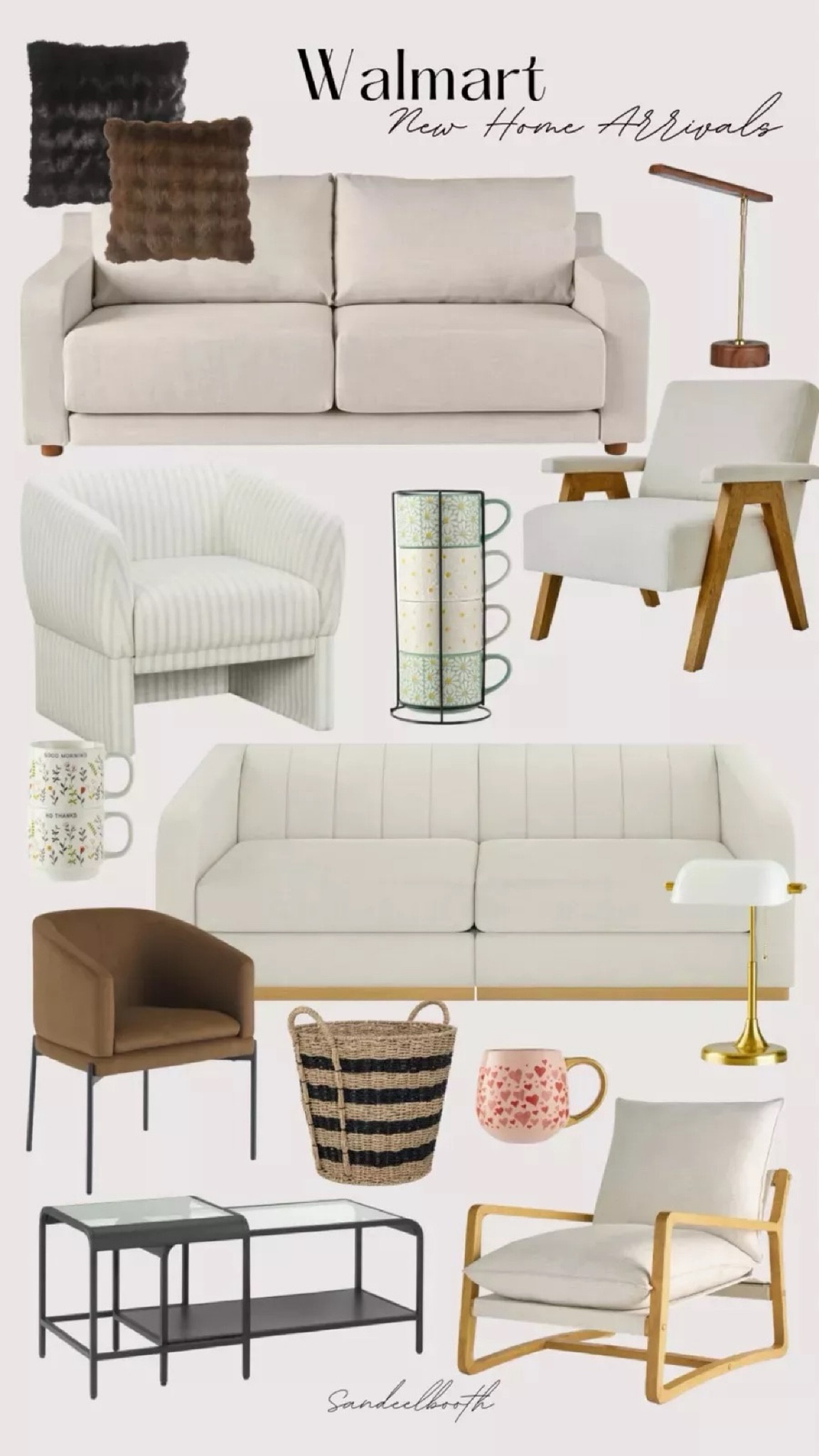 New home finds from Walmart! Home decor, coffee mugs, living room furniture, sofa, accent chair, dining room chair, basket. Faux fur throw pillows

#LTKFindsUnder50 #LTKHome #LTKStyleTip