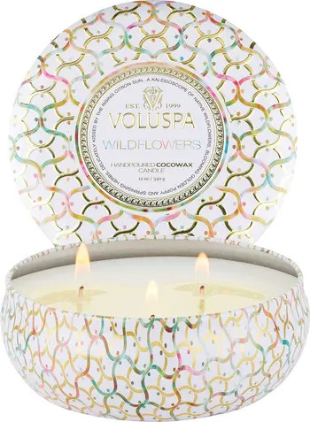 Three-Wick Tin Candle | Nordstrom