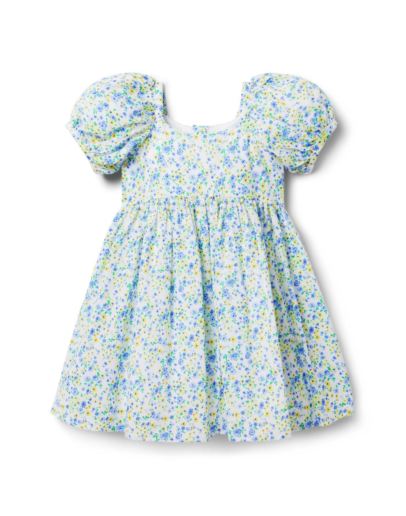 Floral Puff Sleeve Dress | Janie and Jack