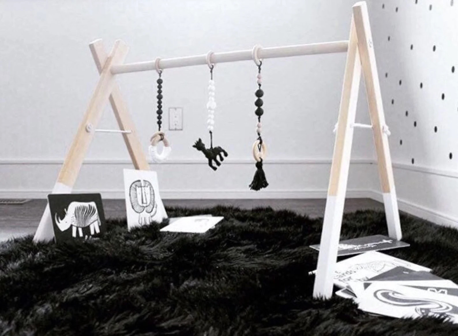 Wooden Baby Activity Gym - Wooden Play Gym, Wood Play Gym, Baby Play Gym, Baby Activity Gym, Play... | Etsy (US)