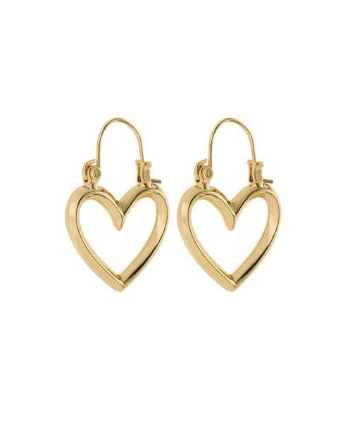 Mini Heartbreaker Hoops- Gold | LUV AJ