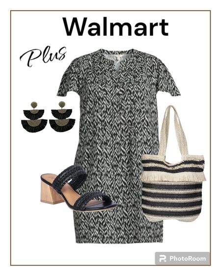 Walmart plus-size linen blend dress. Styled with time and tru accessories!

#plussizeoutfit
#plusdress
#plusstyle

#LTKplussize #LTKstyletip #LTKfindsunder50