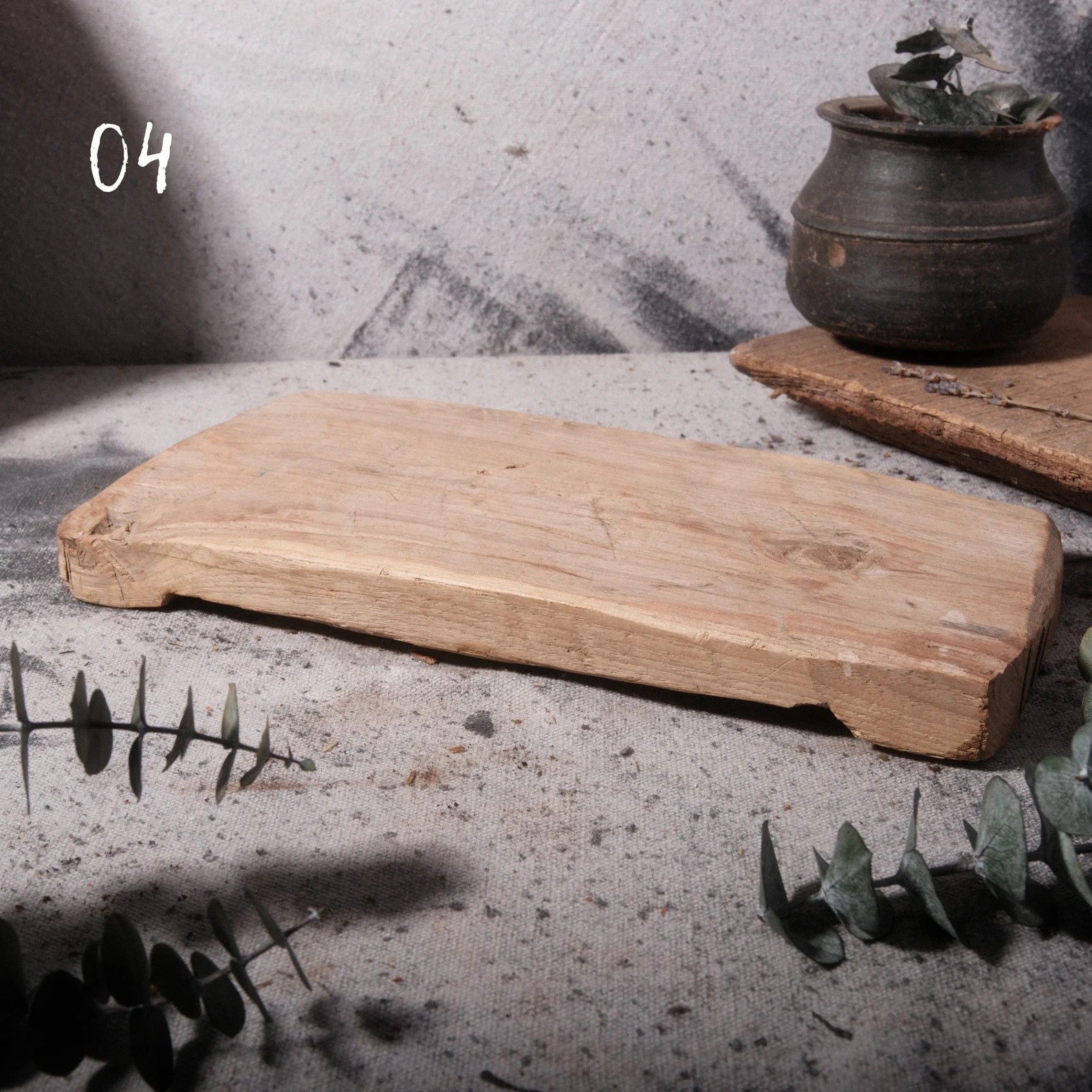 Vintage Wood Riser Bleached From India Natural Teak Riser Cutting Board Handmade Wooden Riser Woo... | Etsy (US)