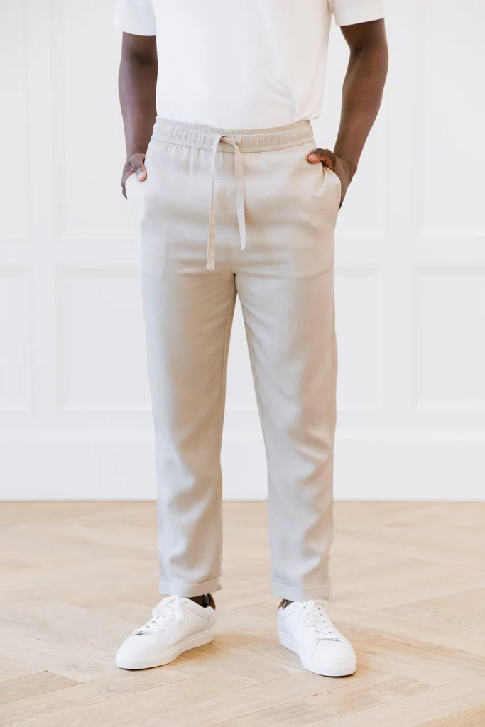 Men's Cozy Earth Coastal Comfort Cuffed Pant | Cozy Earth