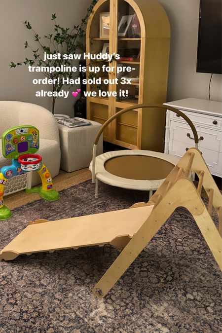 We love this trampoline so much. Not only is it neutral and aesthetic but it’s really a safe and the perfect size.

#LTKfindsunder100 #LTKfamily #LTKkids