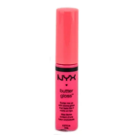 BLG 03 Peaches and Cream NYX Butter Gloss Cosmetics Makeup - Pack of 1 w/ SLEEKSHOP Teasing Comb | Walmart (US)