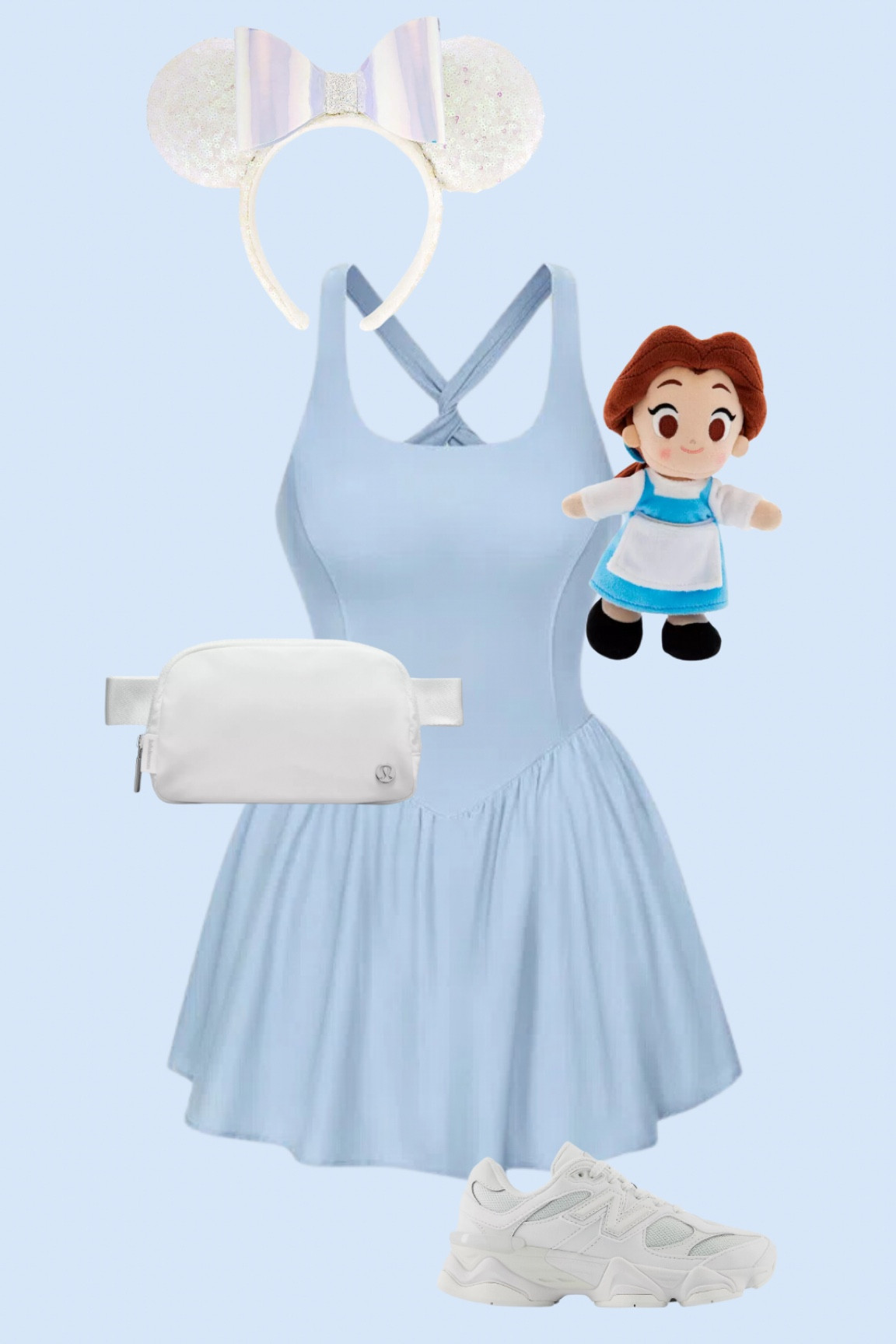 Belle athletic dress outfit idea for Walt Disney World

#LTKStyleTip #LTKSeasonal #LTKActive