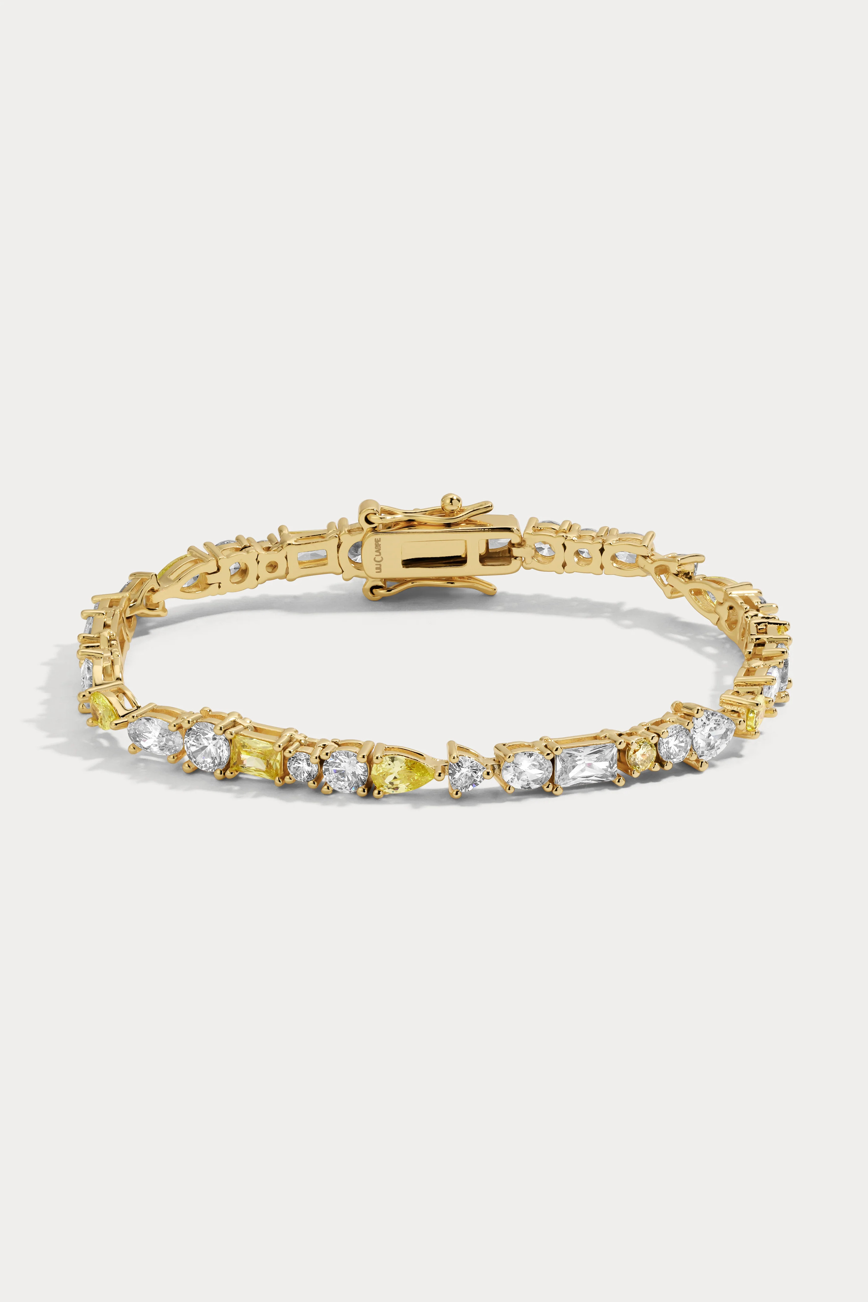 Yellow Sapphire Mavis Tennis Bracelet | Lili Claspe