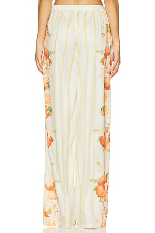 Esme Drawstring Pant in Placement Italian Oranges | Revolve Clothing (Global)