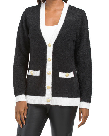 Eyelash Cardigan | Marshalls