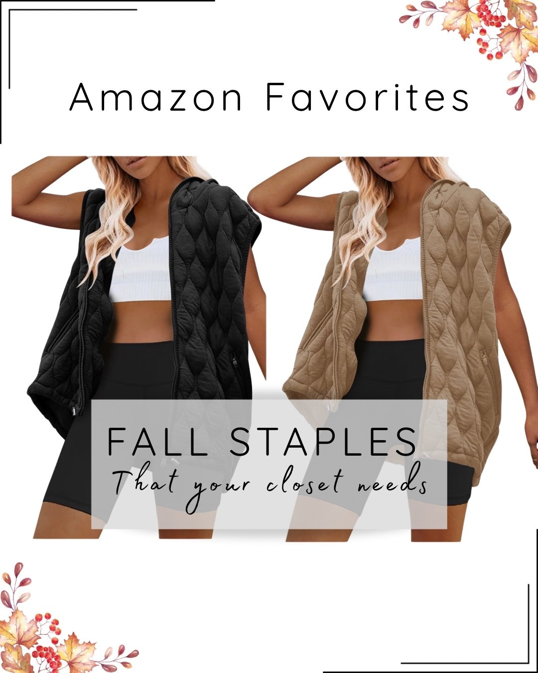 Fall wardrobe loading… 🍂🤎

These are the staple pieces I know I’ll be reaching for over and over this season. Think cozy layers, good denim, easy basics + those throw-on-and-go pieces that somehow make every outfit feel put together. 🙌🏼

If you’re ready for crisp mornings, pumpkin runs + all the cute fall outfits, this one’s for you. 🤎

Everything is linked on my LTK — save this for your fall shopping!

#FallFashion #FallStyle #FallOutfits #FallWardrobe #FallStaples #LTKFinds #LTKFashion #EverydayStyle #MomStyle

#LTKgrwm #LTKMidsize #LTKSaleAlert