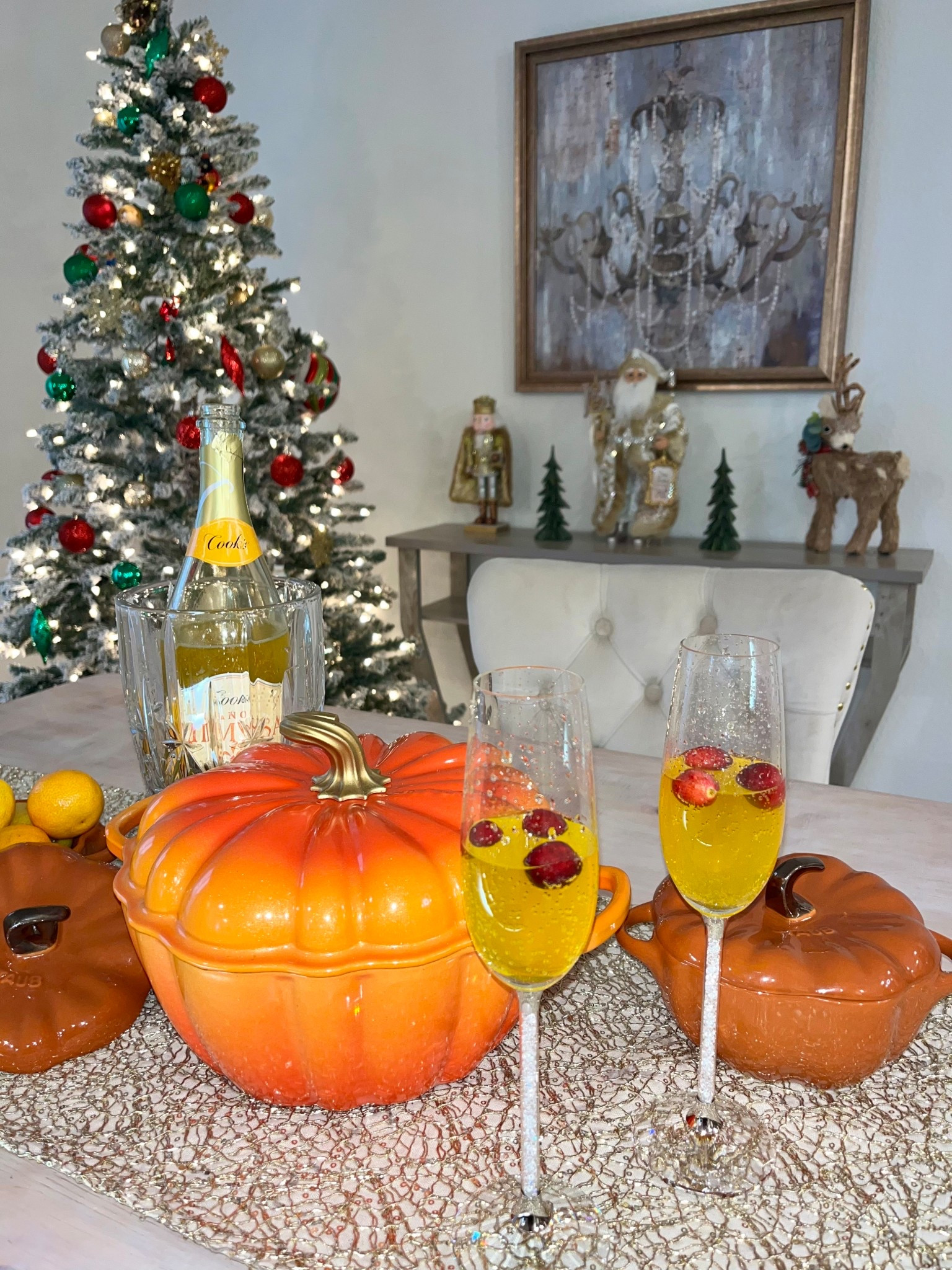 Champagne glasses 🥂 that sparkle and shine ✨ Cheers! 

#LTKHome #LTKHoliday #LTKSeasonal