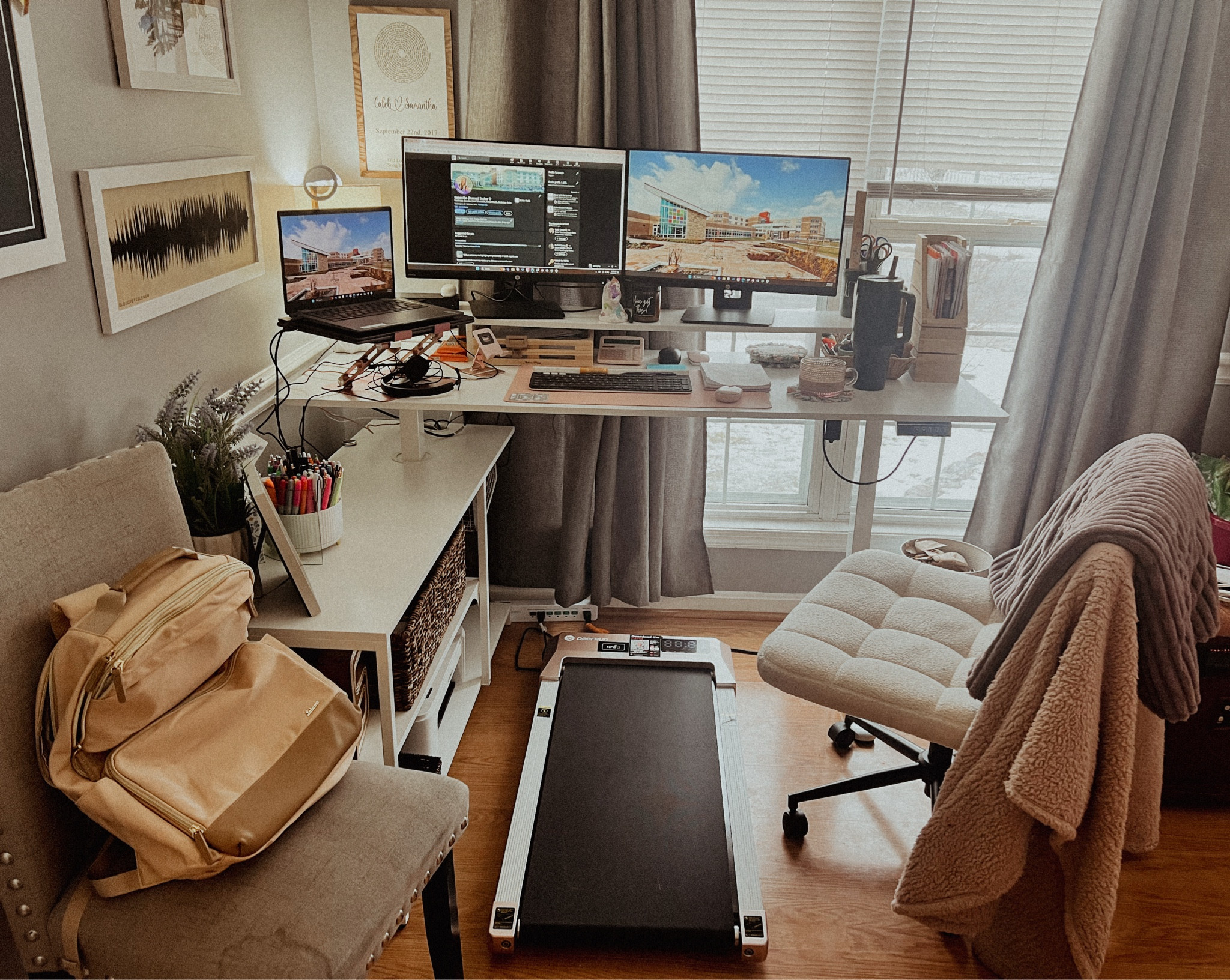 New year. New job. New office setup  

#LTKHome #LTKFitness