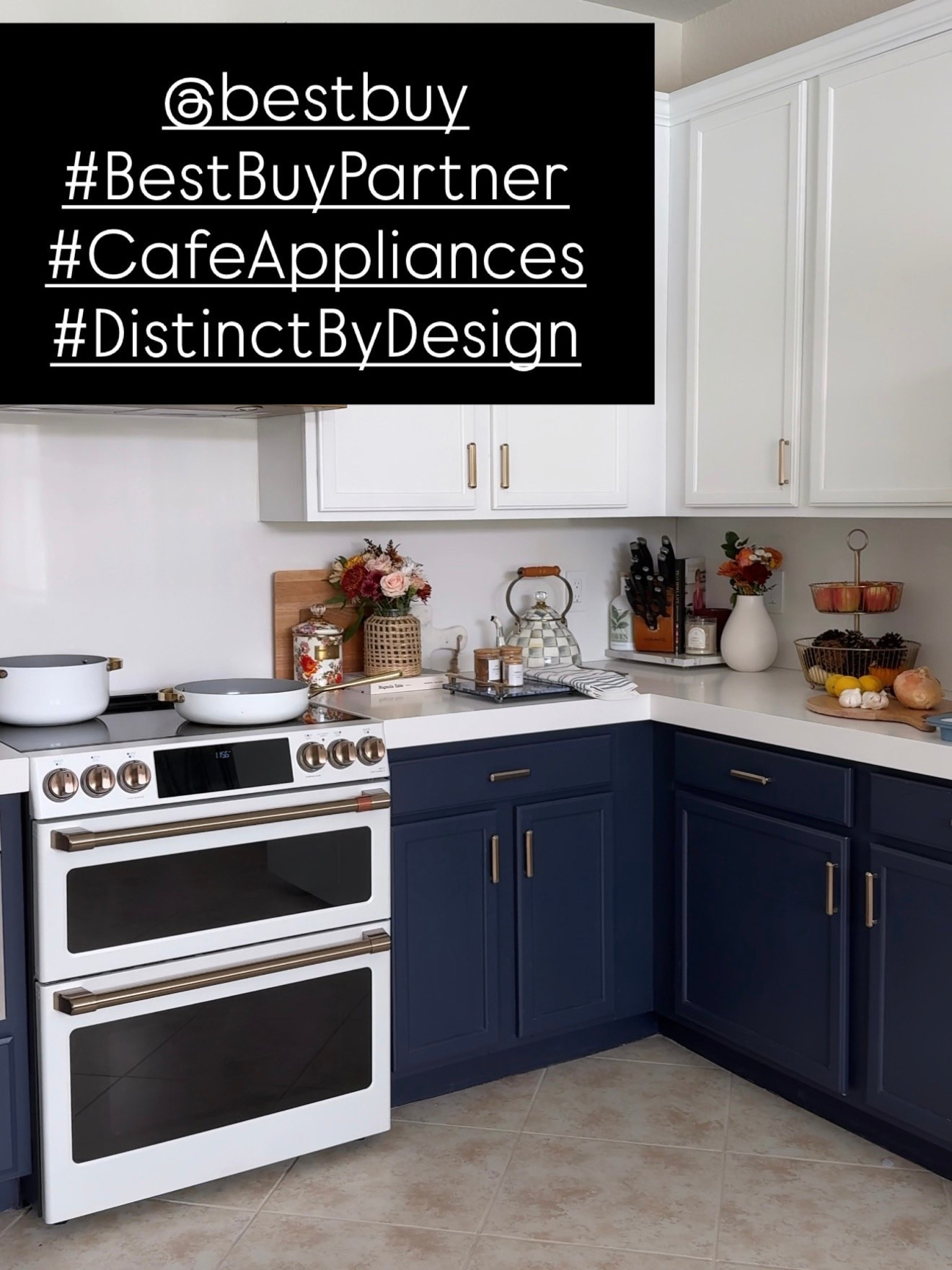#BestBuyPartner - Best Buy has all of your appliance needs, just in time to host for the holidays! Of course, my favorite is the Matte White line from Café. This Matte White Café Double Oven Range is a total stunner. Looks like jewelry for your kitchen! It’s also “smart” - WiFi enabled with controls via SmartHQ app. Save up to an extra $700 on Café appliances, plus an extra 10% off Café handle and knob accessory kits  @BestBuy #CafeAppliances #DistinctByDesign

#LTKHome
