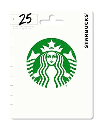 Starbucks Gift Card $25 | Amazon (US)